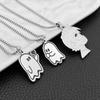 GGCH Little Ghost Mood Necklace: Versatile Pendant for Men & Women - Hip Hop Trend, Street Style Accessory.
