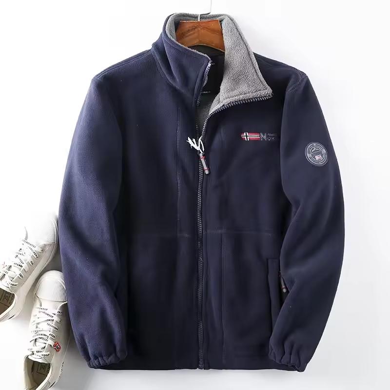 Men Casual Jacket Thickened Wool Jacket High Quality Design Warm Fashion Jacket Male