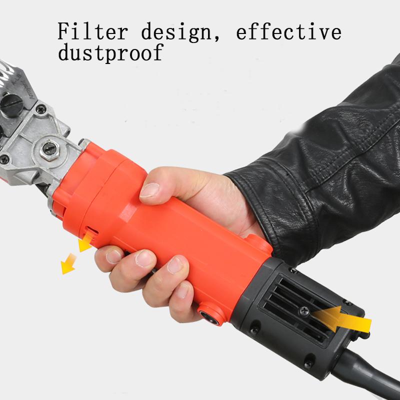 750W 220V 6Modes Speed Electric Sheep Shearing Cutter Goat Hair Shaving Push Trimmer Tool with