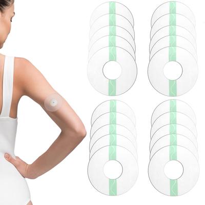 LIKENNY Libre Fixed Adhesive Patches 20 Pieces Waterproof Sensor Patch Sports Patch Sensor Protection Replacement Sticker Waterproof Sticker Pre-cut
