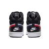 Nike Kids Court Borough Mid 2 White Black University Red DO5889-161