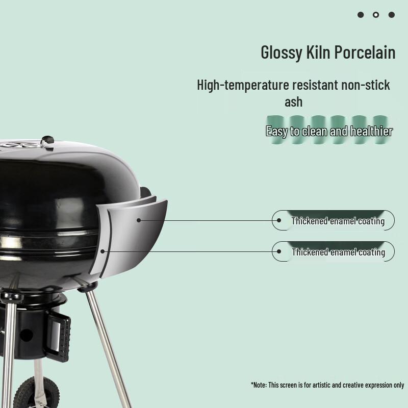 Zhi Shi Large Outdoor Portable Charcoal Grill