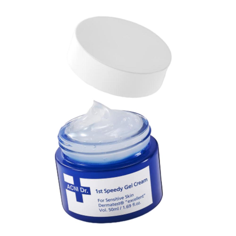 isoi ACNI Dr. 1st Speedy Gel Cream 50ml - Rapid Soothing & Trouble Care for Acne-Prone Skin