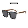 Avocado Green Polarized Women's Sunglasses with TR Frame & Wood Grain Legs - High-End Feel 2024