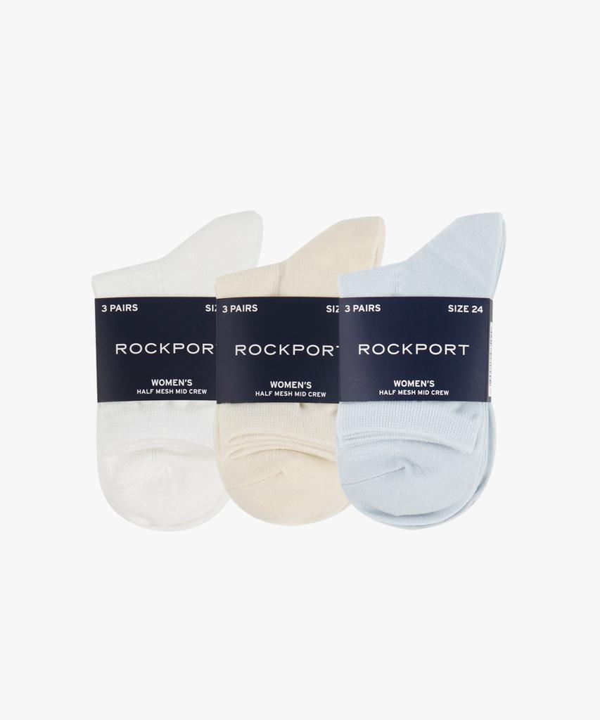 Lagpoteuyangmal Rockport Instep Mesh Mid-Length Socks 3-Pack