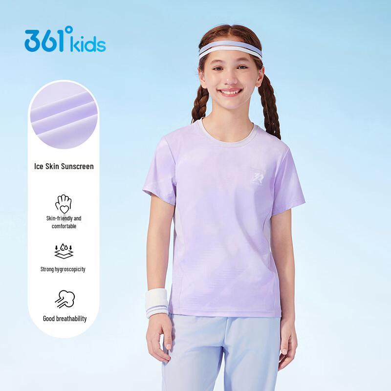 361° Kinder Kühlendes Sonnenschutz Sport T-Shirt