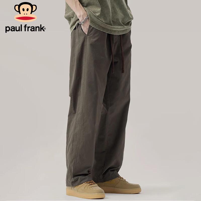 Paul Frank Men's American High Street Loose Straight Cargo Pants