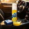Detergente Schiumogeno Senza Risciacquo Spray Detergente Profondo Multifunzionale Senza Risciacquo con Spugna Asciugamano Rimuovi Macchie Tessuto per Interni Auto Cucina Grasso Bagno