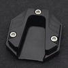 Anti Tilt Aluminu Motorcycle Side Stand Stabilizers Base Universal Enlarged Motorcycle Side Stand Foot Pad for Motorbike