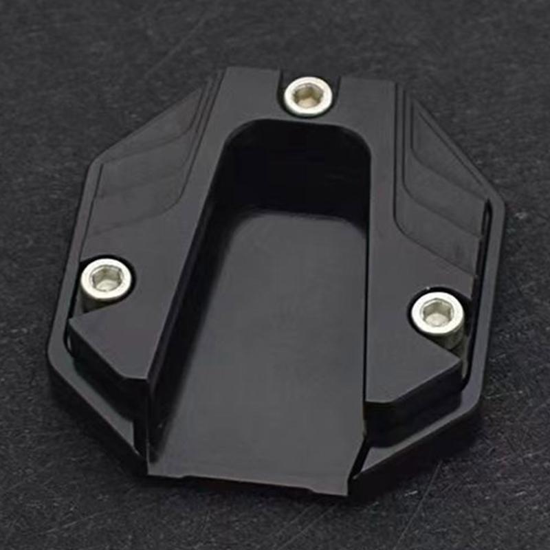 Anti Tilt Aluminu Motorcycle Side Stand Stabilizers Base Universal Enlarged Motorcycle Side Stand Foot Pad for Motorbike