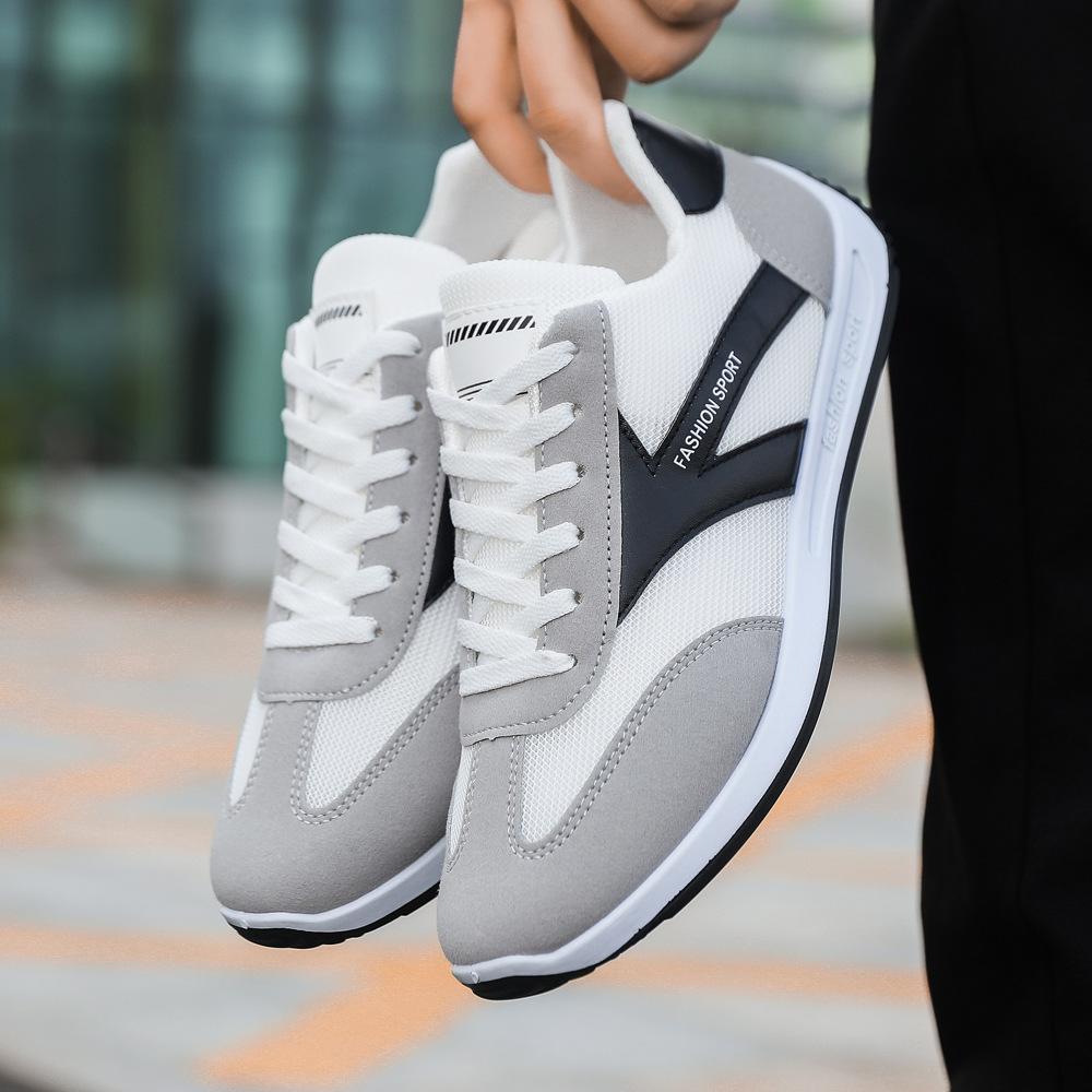 Trend men's mesh breathable sneakers, light and comfortable mesh shoes, fashionable and casual design multi-color trend