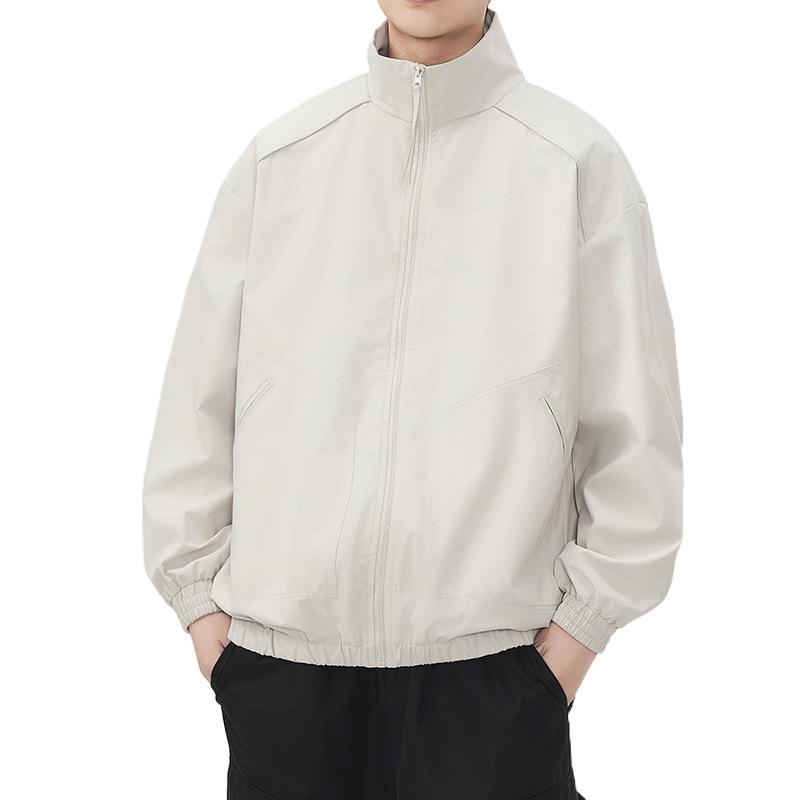 Stand-up Collar Jacket Men's Spring Clothing New Men's Slim-fit Youth Outdoor Casual Jacket