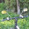 Fahrrad-Rückspiegelglas Weitwinkel-Einstellbereich Links/Rechts Rückspiegel Sichtreflektor für Radfahren Fahrrad