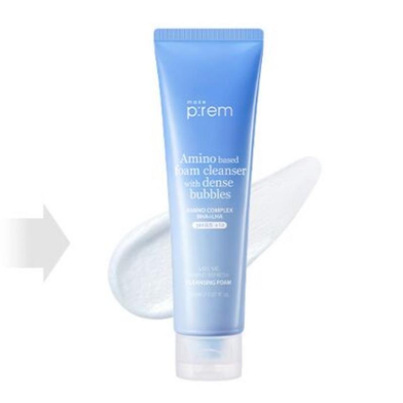 Makeprem Safe Me Amino Refresh Cleansing Foam 1+1 Random Suncream Gift 150ml 10