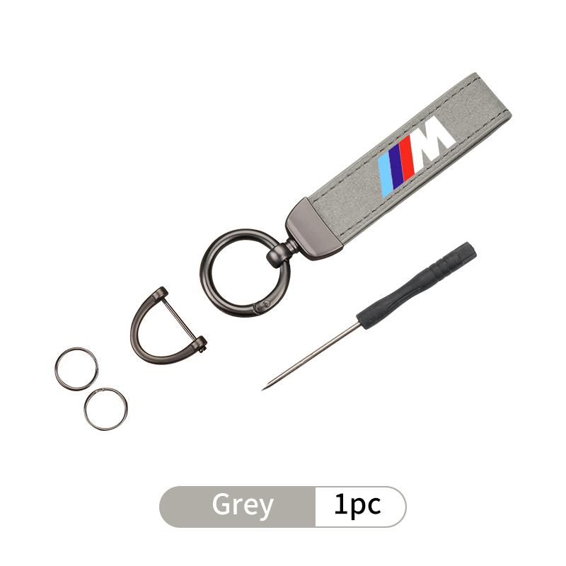 Für BMW Wildleder Autoschlüsselanhänger Schlüsselanhänger Schlüsselanhänger Auto Zubehör E87 E70 E91 E30 G20 E92 E93 E60 E46 E90 G30 E53 X1