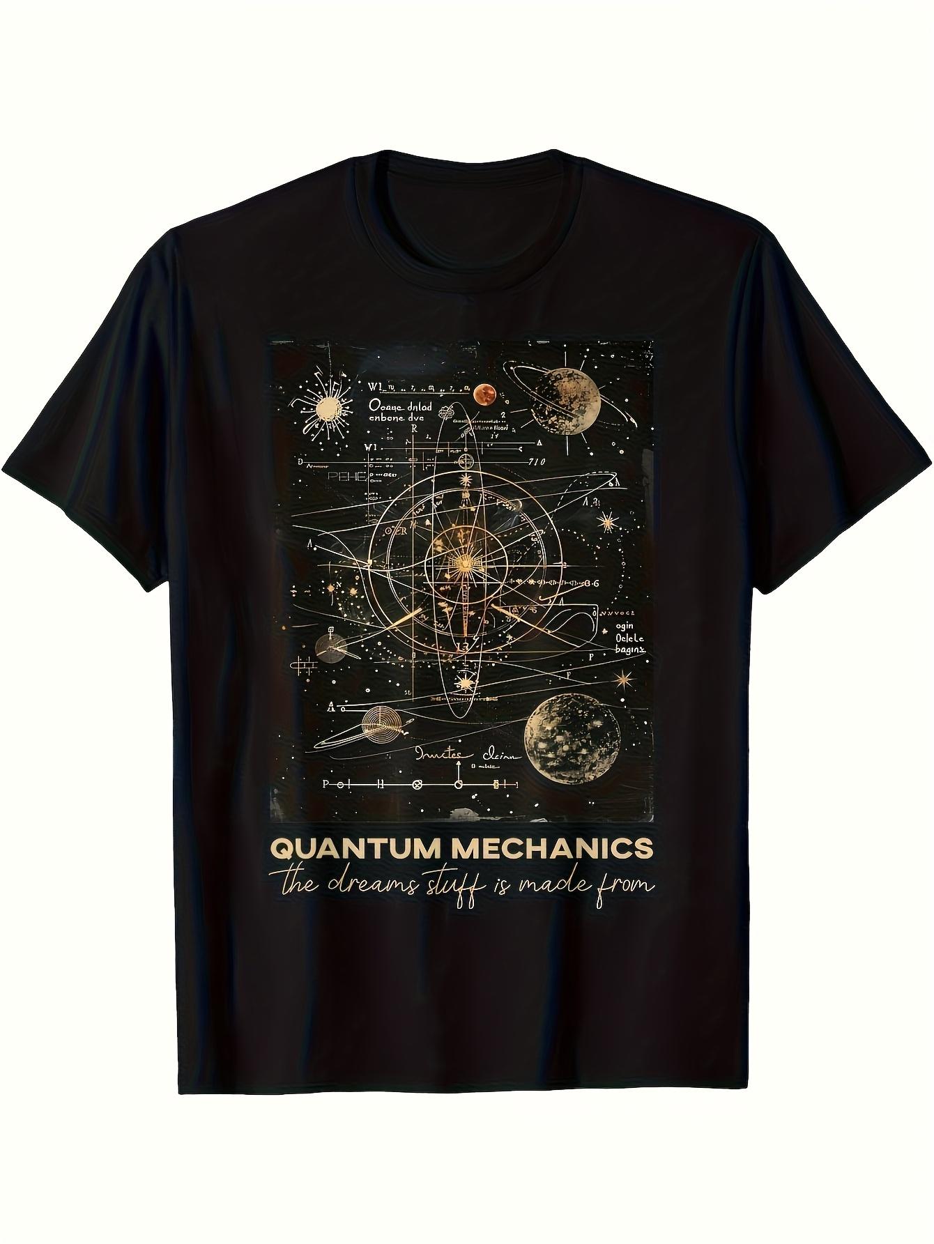 T-Shirt y2k Quantum Mechanics T M
