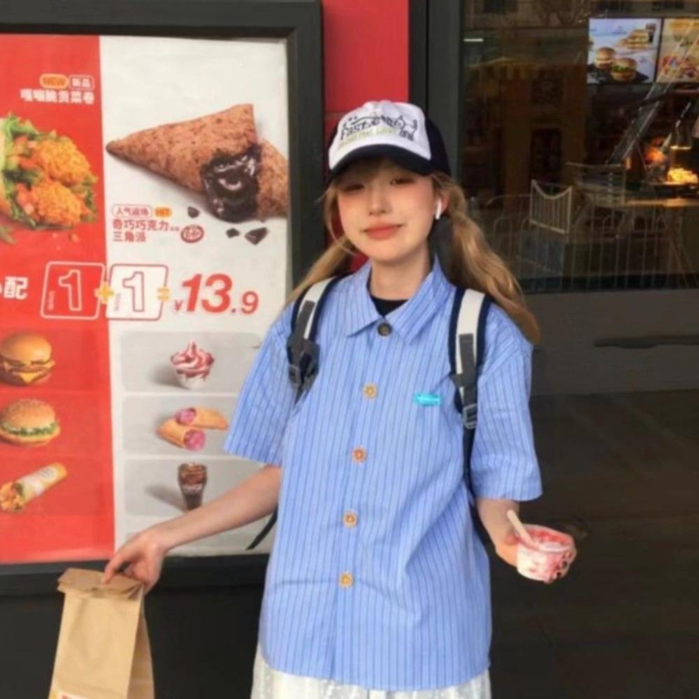Hip Hop Color Contrast Baseball Cap Wide Brim Curved Brim Hat Fashion Cartoon Peaked Cap  Daily