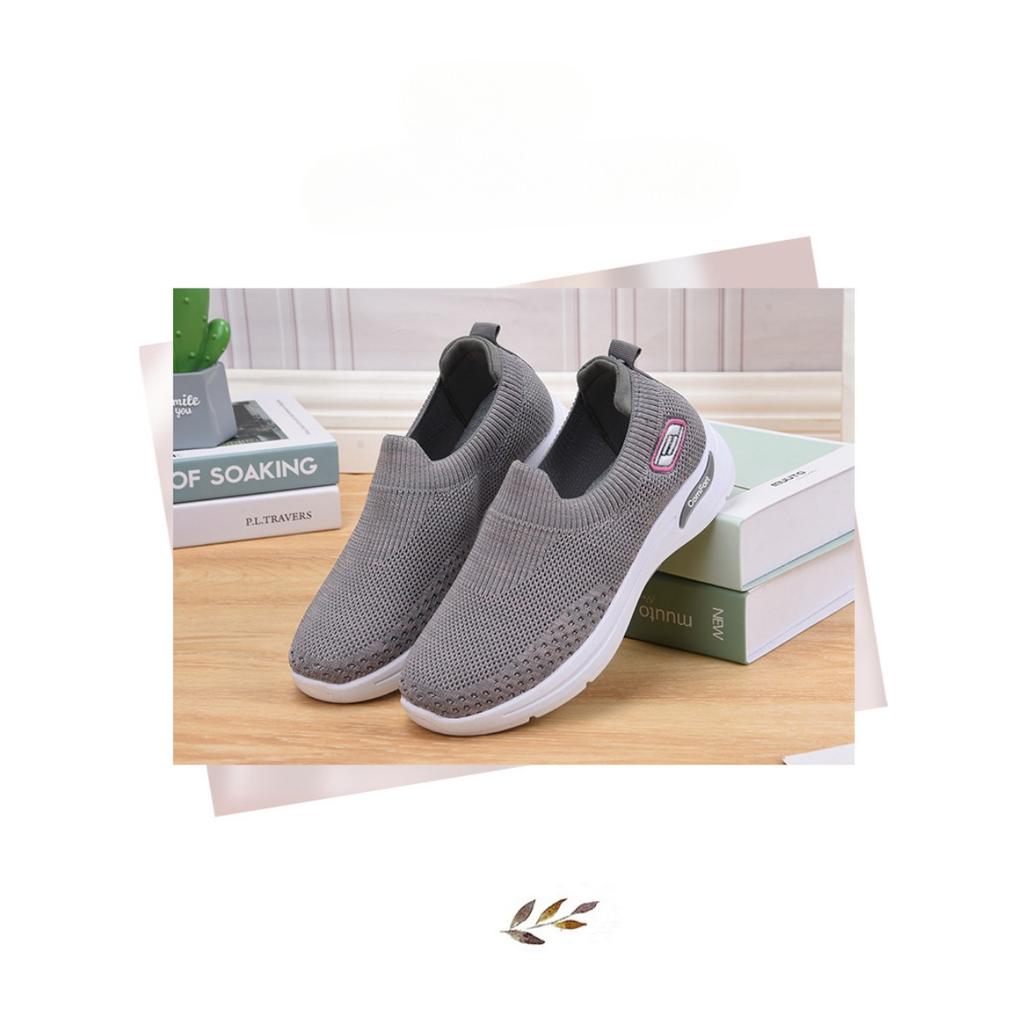 Damenschuhe, Lässige Damenschuhe, Schuhe mit weicher Sohle, Socken-Schuhe, Modische Sportschuhe für Damen