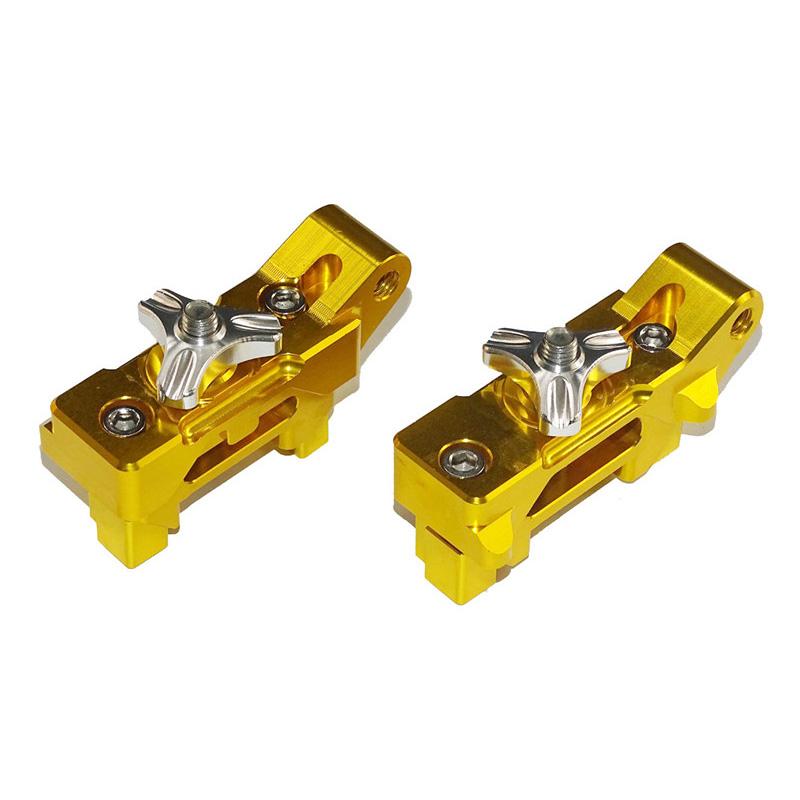 Motorbike CNC Aluminum Chain Adjusters For Yamaha MT-07 FZ-07 MT07 FZ07 2014 2015 2016 2017 2018 2019 2020 золотой