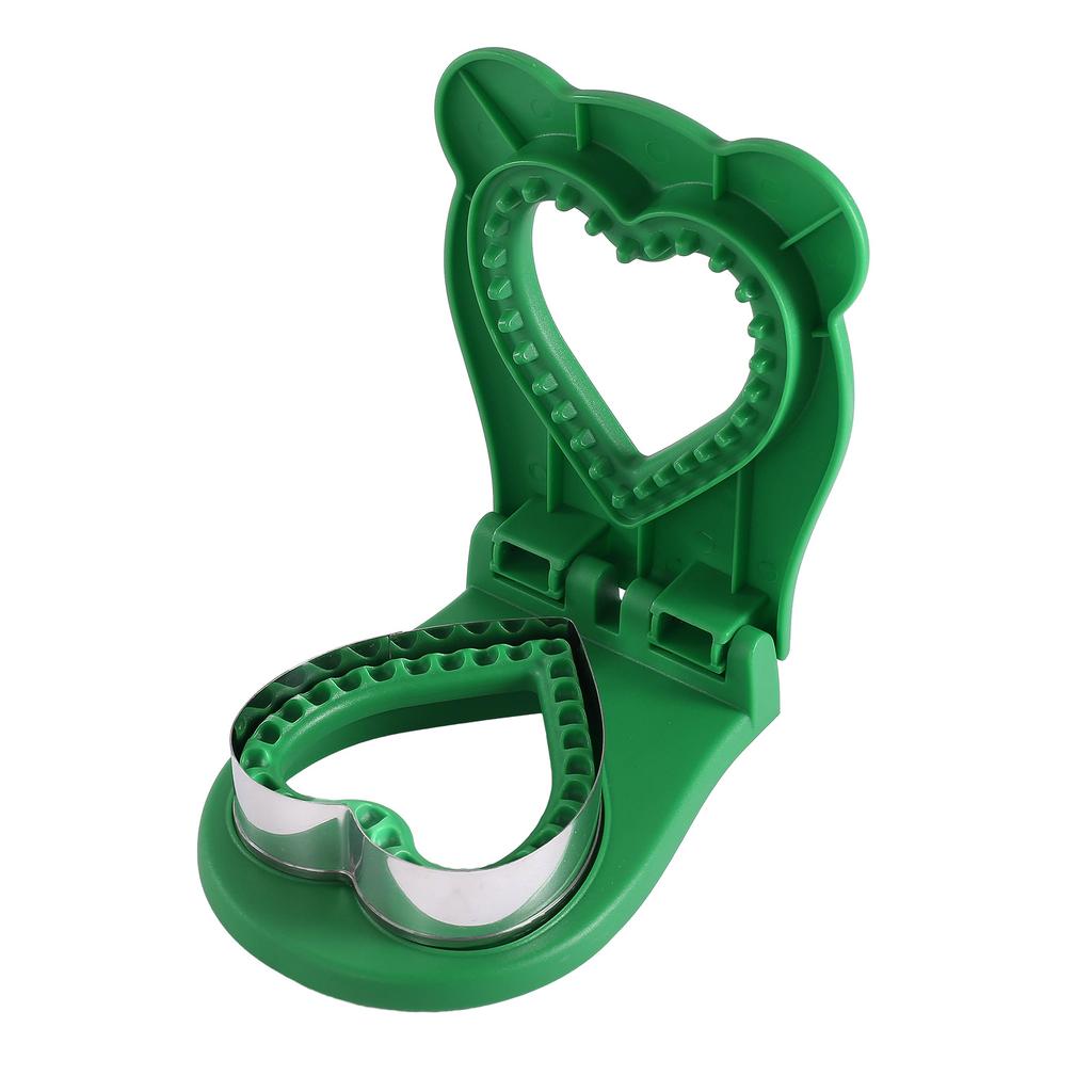Stainless Steel Sandwich Cutting Mold with Hand Heart Shape Sandwich Press Mold Toast Fruit Cutter Mould for Lunch Box Decor