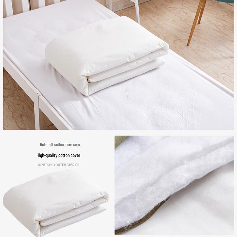 Washed Cotton Breathable Mattress Pad