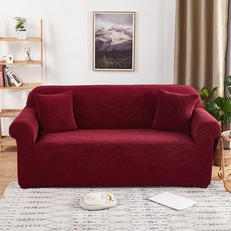 Jacquardtyg Sofföverdrag för Vardagsrum Tvättbart Fåtölj Sofföverdrag för 1/2/3/4 Sits Högkvalitativ Sofföverdrag för Hem Hotel