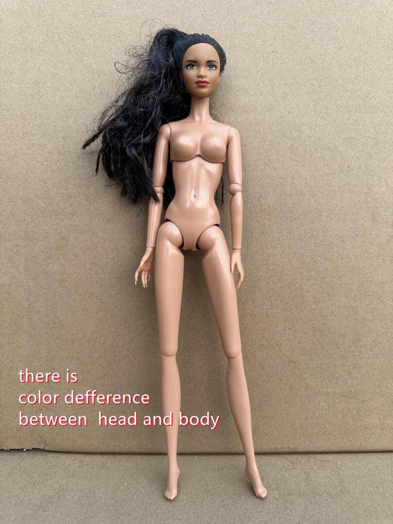 1/6 Doll Figures Mermaid Black Pearl Joints Movable Solid Doll 30cm Fashion Face Mold Boys Girls Gifts