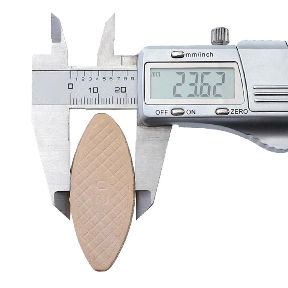 100pcs Woodworking Biscuit Jointer No. 0#/10#/20# Carpentry DIY Tenon Biscuit Tenon Pieces for Wood Joining Woodworking Crafting