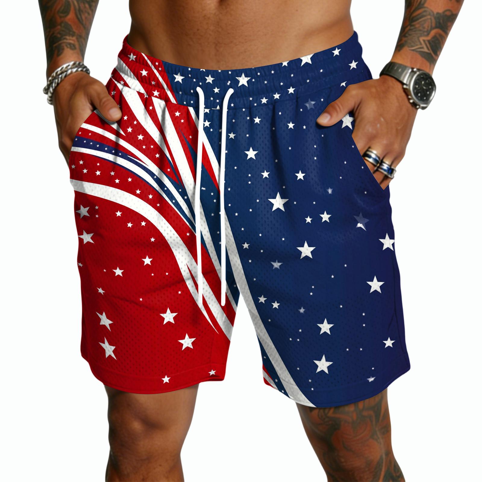 

Men s Casual -Weave Drawstring Shorts XL винний