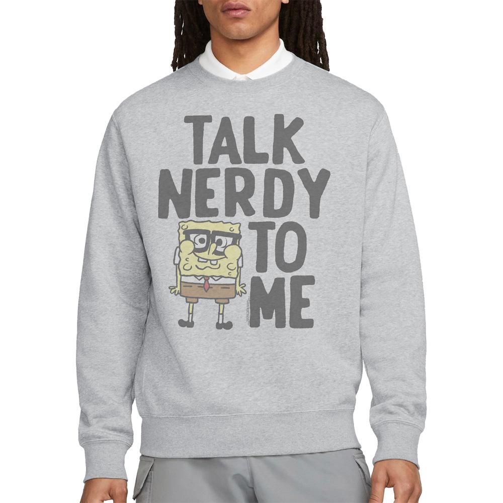 Unisex mikina SpongeBob SquarePants s motivem Nerdy To Me pro dospělé