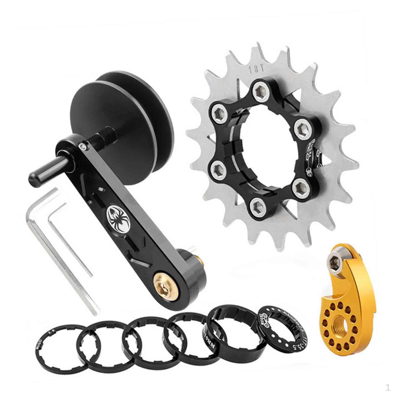 

Комплект для переоборудования односкоростного велосипеда, стабилизатор велосипедной цепи, прочный, сменный, регулятор чёрный