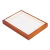 Multi-Grids Earrings Display Tray Velvet Jewelry Box Wooden Holder  Jewelry Storage Box