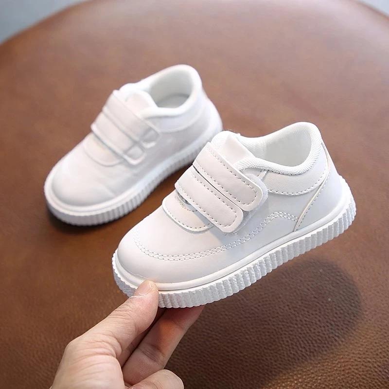 

Baby Shoes Children s Leather White Shoes For Girls Kids Sneakers Boys Sport Shoes Flexible Sole Trainers School Running Shoes 23