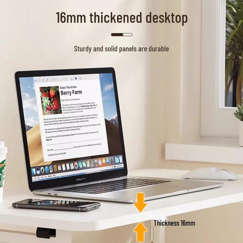 YIXI Foldable Mobile Computer Desk