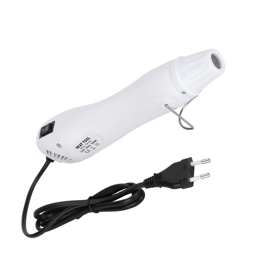 Hot Gun White Dual-Speed Heat Shrinkable Sheet Quick Setting Tool EU Plug 220V