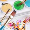 Kids Painting Brush Set Face Paint Set, Watercolor Acrylic Oil Kit, Aluminum Ferrule Brushes Nylon Hair for Artist, Body Canvas Art Supplies
