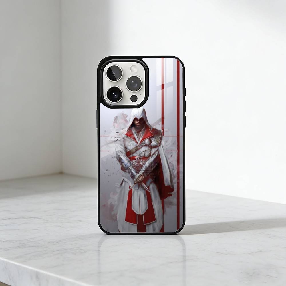 E-EzioS A-Ass-sin-s C-Creed-es Game Phone Case For iPhone17,16,15,14,13 Plus,Pro Max Magnetic For Magsafe Wireless Charging