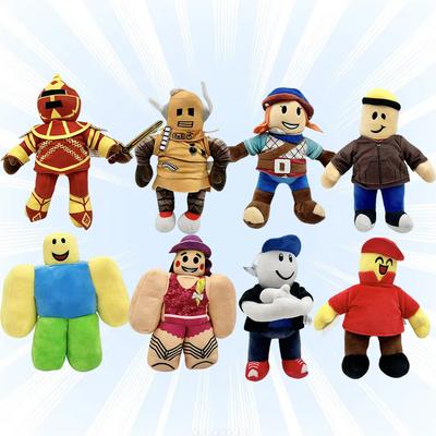 Toy Boblox Plush Toys 8 Styles Game Character Stuffed Doll Soft Figure Collectible Gift for Kids Fans Birthday Christmas Gift