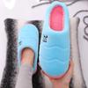 Winter Slippers Women Warm Cotton Shoes Thick Fleece Home Slides Men Plus Size Slippers Pink Blue Couples Non Slippers