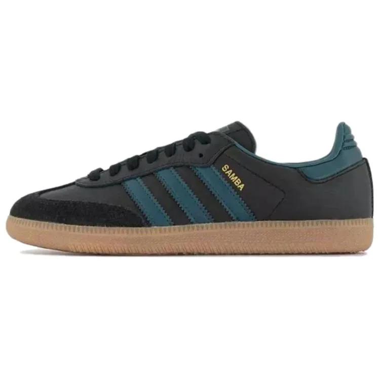 adidas Womens Samba OG 'Black Arctic Night' (women's sizes) Core Black / Arctic Night / Gum 3 Running Shoes IG5931