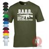 Dads Against Daughters Dating T-shirt Funny Father Teenager Parody