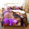 3D Print Overwatch 2 Bedding Set Duvet Cover Bed Set Quilt Cover Pillowcase Comforter king Queen Size Boys Adult Bedding Set