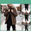 Ultra-warm Men's Winter Parka Jacket With Luxurious Faux Fur Collar