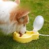 Portable Cat Dog Water Bottle Sealed Travel Puppy Cats Fold Drinking Bowl Outdoor Pet Water Dispenser Feeder Pet Supplies