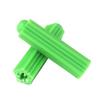 200pcs Green Masonry Screw Plastic Drywall Plugs Anchors Expansion Pipe  Engineering Construction
