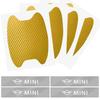 Car Door Sticker Carbon Fiber Scratches Auto Handle Protection Film For Mini Cooper One S Clubman R50 R53 R56 R60 F55 F56 R57 R58 R59