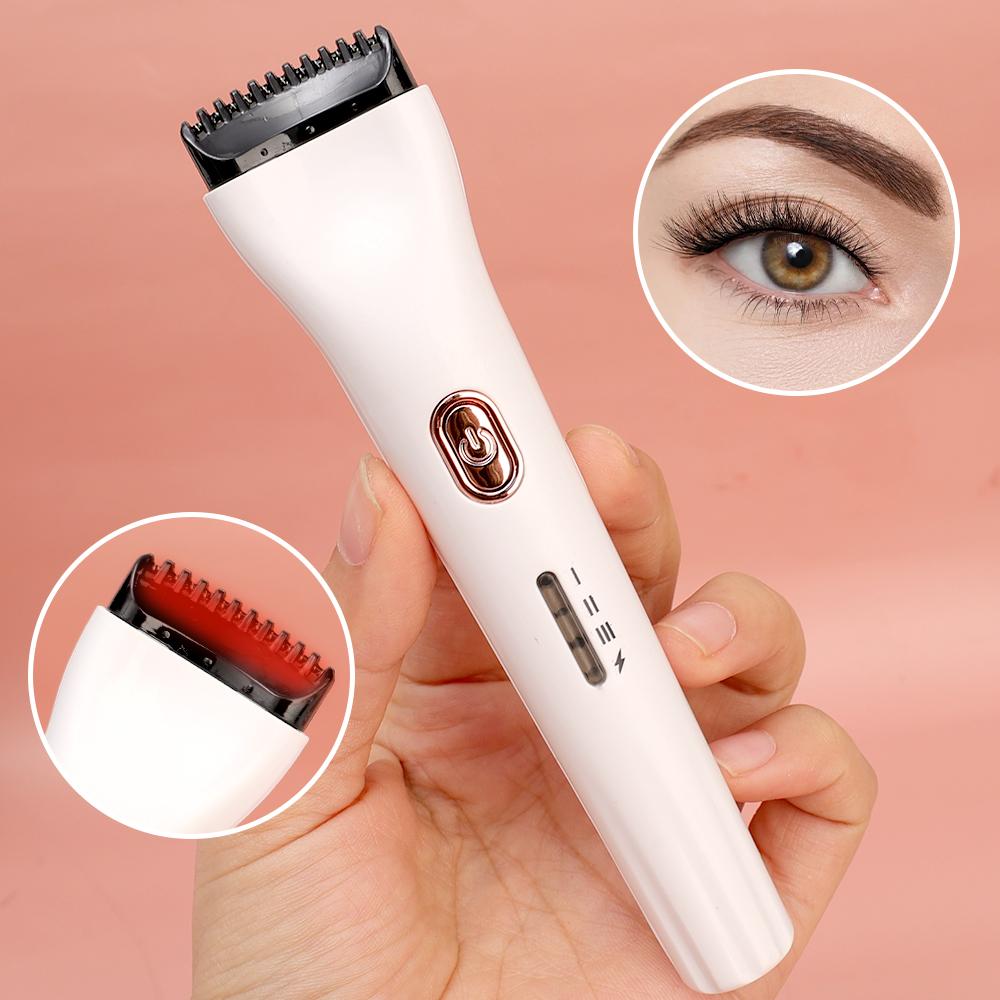 Heated Eyelash Curler 10 Seconds Heat Up Quickly Electric Eye Lashes Curler Long Lasting Curling Eyelash Makeup Tool