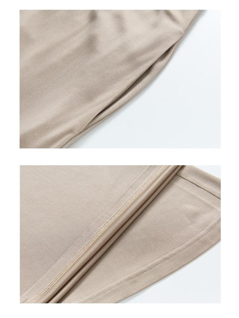2026 Summer Cool Breathable Mulberry Silk Wide-Leg Commuter Pants