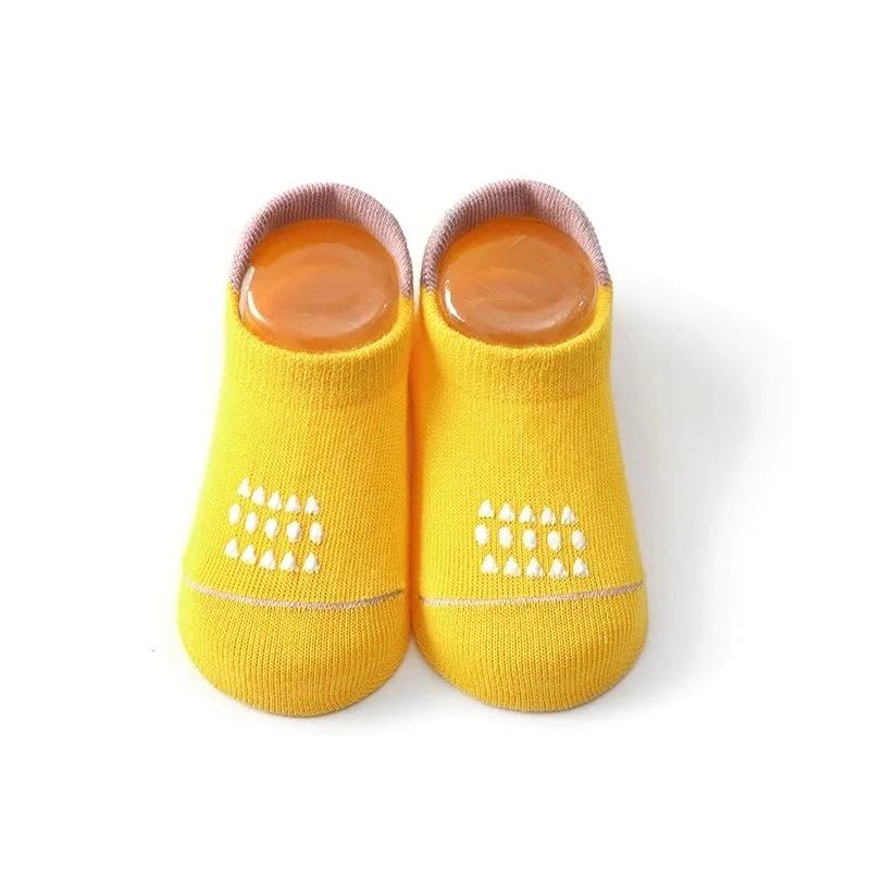 Non-Slip Cute Candy Color Baby Socks - Breathable, Cold Protection for Toddlers (Spring, Summer, Autumn)