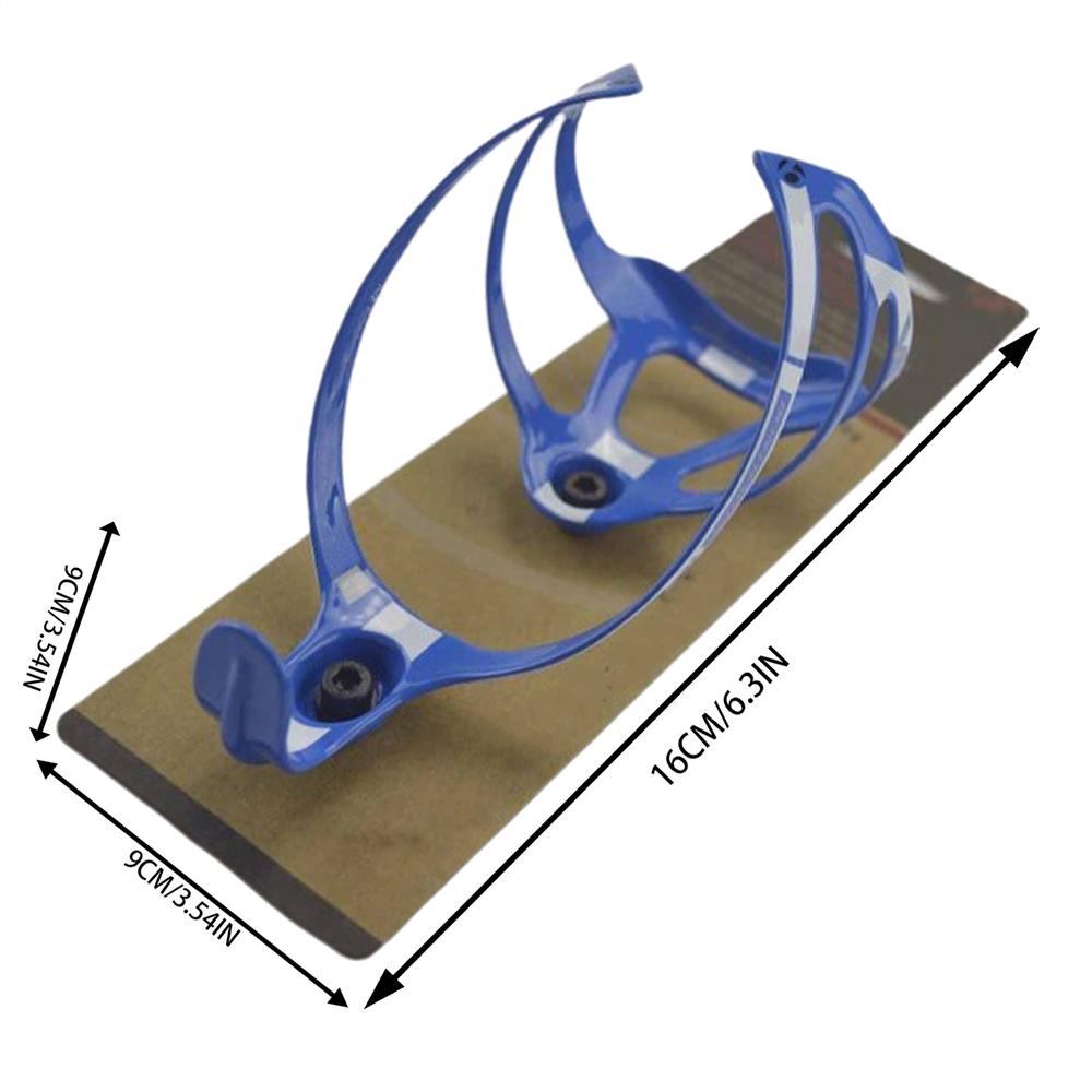 Полностью из углеволокна Клетка для фляги для горного велосипеда Держатель для фляги для шоссейного велосипеда 16 г Держатель для велосипедной фляги для велоспорта Велосипедные аксессуары синий